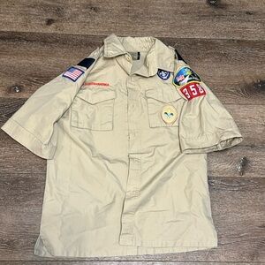 Boy Scouts button down‎ youth large